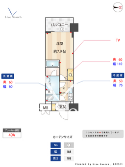 響 105 【東京都西台駅】 の間取り図