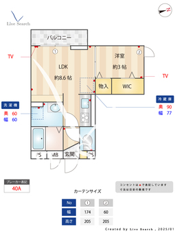 D-Sereno仙波町 201 【埼玉県川越駅　９分】 の間取り図