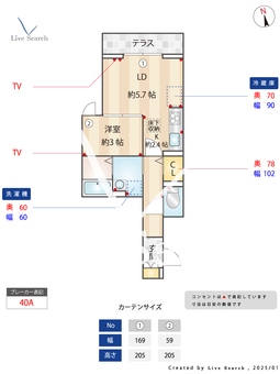 D-Sereno仙波町 103 【埼玉県川越駅　９分】 の間取り図