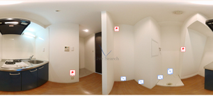 ロイヤルメゾン宝塚 1202 【兵庫県宝塚南口駅】 の間取り図