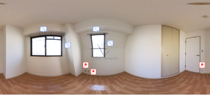 ウインズ六甲 401 【兵庫県JR六甲道駅】 の間取り図