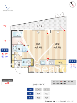 S-RESIDENCE高井戸EAST 101 【東京都高井戸駅】 の間取り図