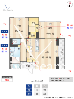サウスパレス 301 【埼玉県春日部駅】 の間取り図