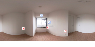 ユートピアマンション 401 【福岡県桜並木駅】 の間取り図