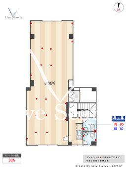 浅草K2ビル 2 【東京都浅草駅】 の間取り図