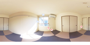 サンパレス清瀬 202 【東京都清瀬駅】 の間取り図