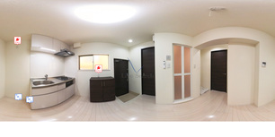 ラムール鈴蘭台南 102 【兵庫県鈴蘭台駅】 の間取り図