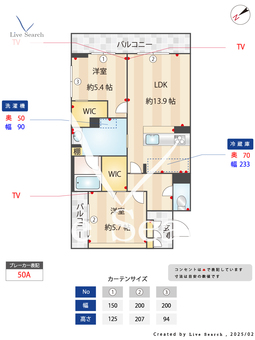 リヴィエール地行Ⅱ 201 【福岡県唐人町】 の間取り図