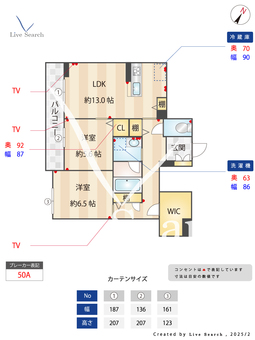 ルミエール 101 【埼玉県鴻巣駅】 の間取り図