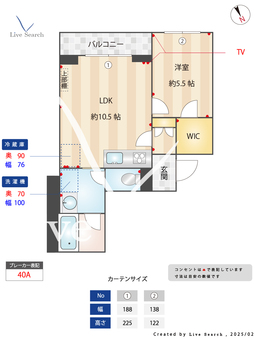 モルド船橋湊町 202 【千葉県船橋駅】 の間取り図