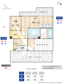 DUO　MAISON　西新宿WEST 401 【東京都西新宿五丁目駅】 の間取り図