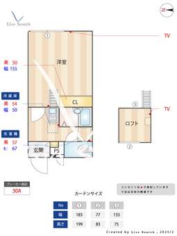 メインシティガーデン エリア 203 【東京都西武新宿線 小平駅】 の間取り図