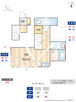 ベレガンス草加 202 【埼玉県新田駅】 の間取り図