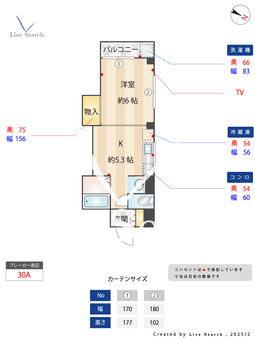 リンリンハウス 2D 【埼玉県川口駅】 の間取り図