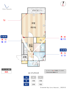 ロベール東久留米 101 【東京都東久留米駅】 の間取り図