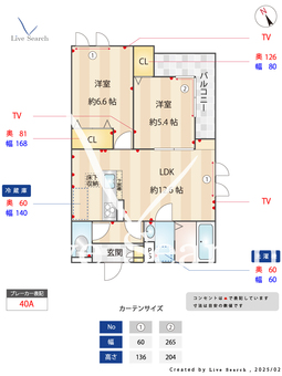 プランドール・セナ 105 【山陽電気鉄道本線　西江井ヶ島駅】 の間取り図
