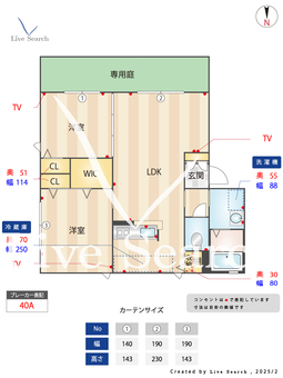 アルビノ A0102 【福岡県六本松駅】 の間取り図