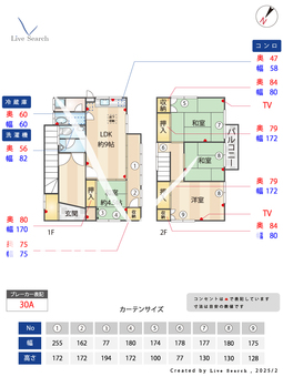 二日市北4丁目貸家  【ＪＲ鹿児島本線 二日市】 の間取り図