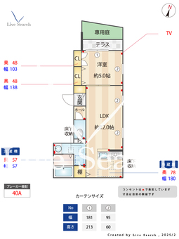 ソシア横濱 102 【神奈川県妙蓮寺駅】 の間取り図
