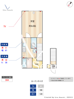 ミハス田園調布 204 【東京都田園調布駅　徒歩11分】 の間取り図