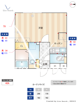 PASEO笹塚Ⅱ 203 【東京都笹塚駅】 の間取り図
