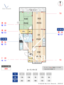 セジュール彩 201 【埼玉県川越線　西大宮駅　徒歩21分】 の間取り図
