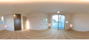 HAKU B 【神奈川県横浜市営バス13系統「末吉橋」停留所】 の間取り図