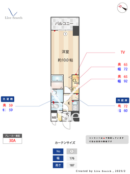 S-RESIDENCE春日井 803 【愛知県春日井駅】 の間取り図