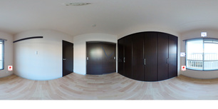 ロイヤルマンション一号棟 306 【兵庫県	 キーボックス：1208　玄関ドアノブ】 の間取り図