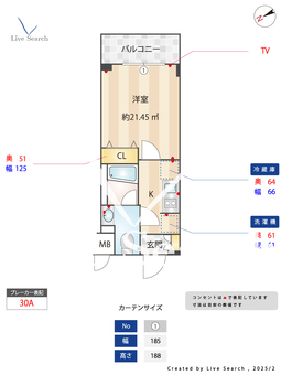 サムティレジデンス横濱磯子 307 【神奈川県磯子駅】 の間取り図