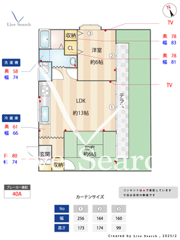 メゾン・ド・リヴィエール 101 【東京都喜多見駅】 の間取り図