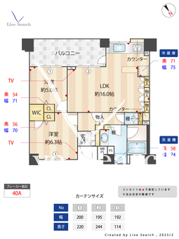 ライオンズステーションプラザ南町田 202 【田園都市線／南町田グランベリーパーク】 の間取り図
