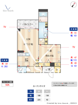 ラフィネ 105 【千葉県南行徳】 の間取り図