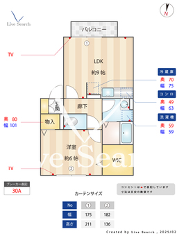 セジュール鶴園 103 【神奈川県相模大野駅】 の間取り図