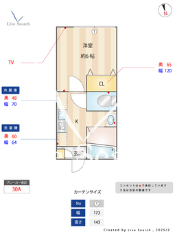 フォルス 106 【千葉県東武野田線 塚田駅】 の間取り図