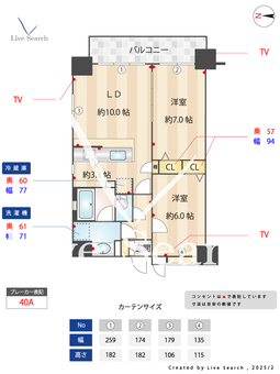 アイディーコート早稲田 301 【牛込柳町駅】 の間取り図