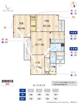 宮崎台南スカイマンション 201 【神奈川県宮崎台駅】 の間取り図