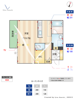 シャーメゾン赤坂けやき通り 101 【福岡県赤坂駅】 の間取り図