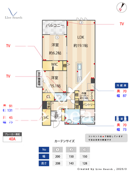 シャーメゾン赤坂けやき通り 203 【福岡県赤坂駅】 の間取り図