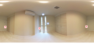 フォンテーヌ　ツルセ 205 【埼玉県鶴瀬駅】 の間取り図