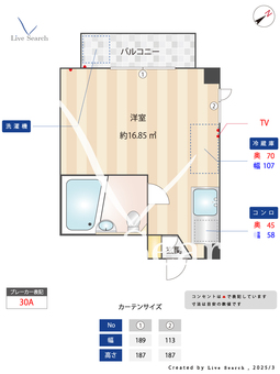 メゾンド常磐松 201 【東京都渋谷駅】 の間取り図