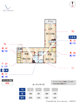 プロヌーブ今福Ⅱ A102 【和歌山県和歌山市】 の間取り図