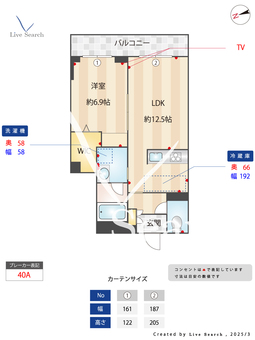 ペケーニョ　パラシオ 105 【神奈川県八丁畷駅】 の間取り図