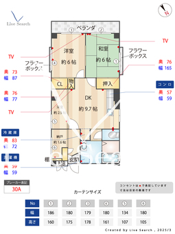 アツミビル 302 【神奈川県川崎駅】 の間取り図