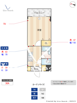 サンテミリオン恵比寿 603 【東京都恵比寿駅】 の間取り図