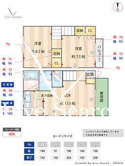 メゾン・ド・ルミエールⅠ 106 【東京都常磐線　金町駅　よりバス「水元3丁目」】 の間取り図
