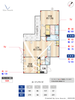 cortesia 201 【埼玉県浦和】 の間取り図
