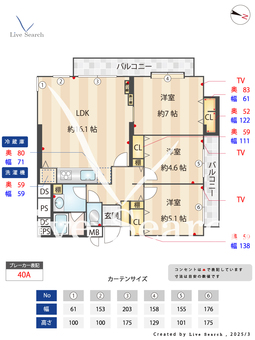 ハウス高田馬場 203 【東京都高田馬場駅】 の間取り図