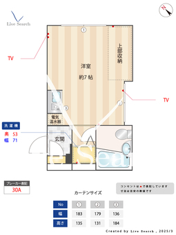 コンフォルト富久 201 【東京都曙橋駅】 の間取り図