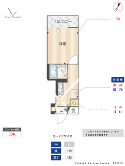 上板橋ダイカンプラザシティⅡ 206 【東京都上板橋駅】 の間取り図